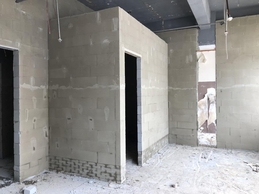 加气砖隔墙隔断施工 