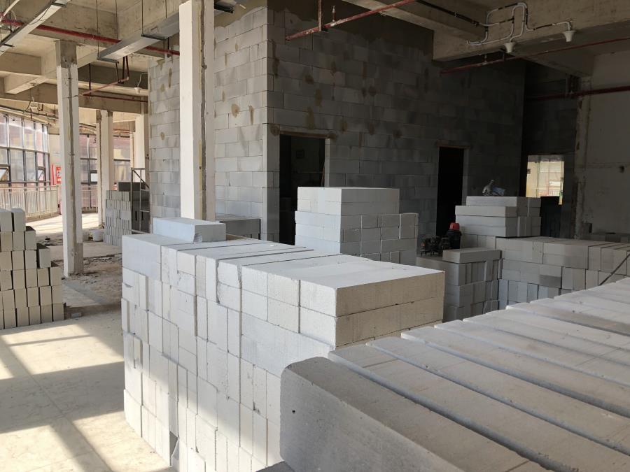 加气砖隔墙隔断施工 